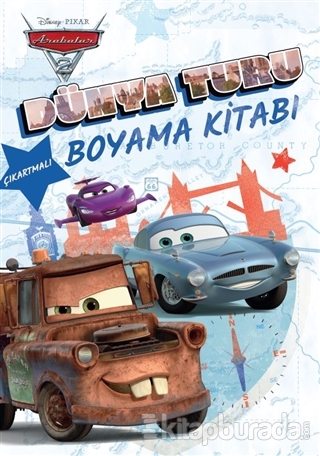 Disney Pixar Arabalar 2 - Dünya Turu Boyama Kitabı
