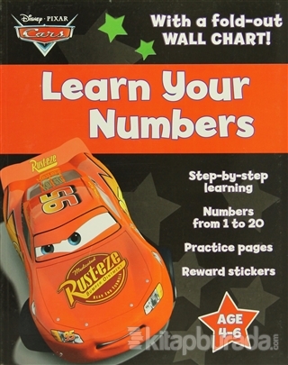 Disney Pixar Cars : Learn Your Numbers