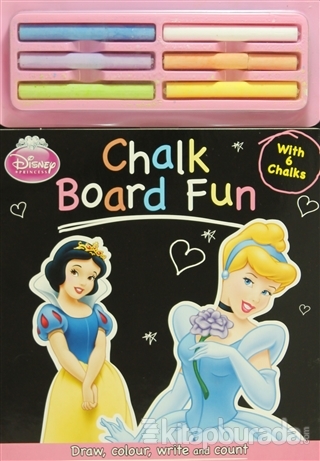 Disney Princess : Chalk Board Fun (Ciltli) Kolektif