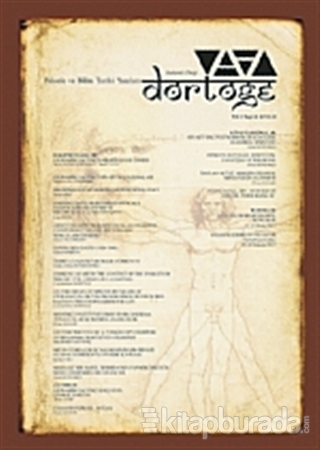 Dörtöğe Felsefe ve Bilim Tarihi Yazıları Hakemli Dergisi Sayı: 2 Yıl: 1