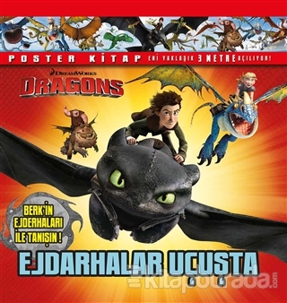 DreamWorks Dragons - Ejderhalar Uçuşta (Poster Kitap) (Ciltli)