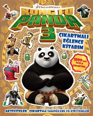 DreamWorks - Kung Fu Panda 3 (Çıkartmalı Eğlence Kitabım)
