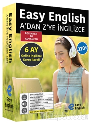 Easy English - A'dan Z'ye İngilizce Eğitim Seti
