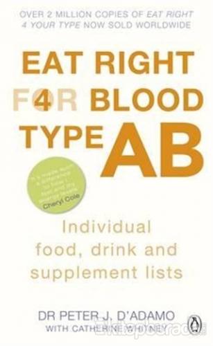 Eat Right For Blood Type AB Peter J. D'Adamo
