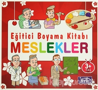 Eğitici Boyama Kitabı - Meslekler Ahmet Altay