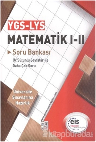 YGS LYS Matematik I-II Soru Bankası %15 indirimli Kolektif