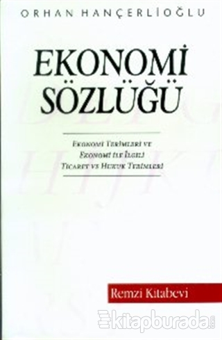 Ekonomi Sözlüğü Orhan Hançerlioğlu