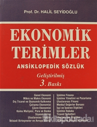 Ekonomik Terimler Ansiklopedik Sözlük (Ciltli)