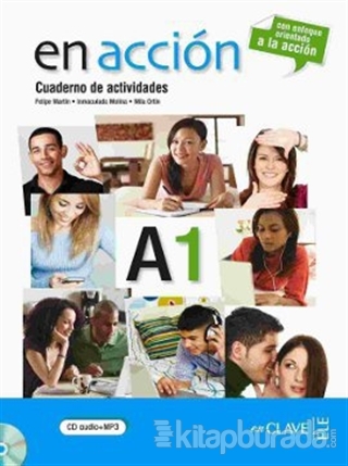 En Accion A1 Cuaderno de Actividades (Etkinlik Kitabı +Audio Descargable) İspanyolca Temel Seviye