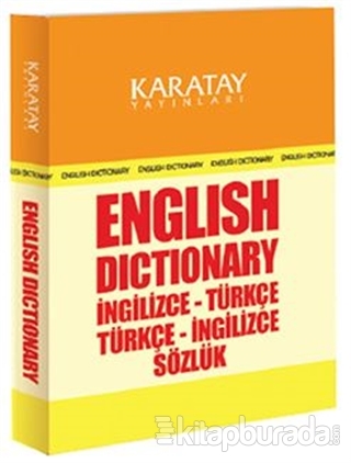 English Dictionary İngilizce-Türkçe / Türkçe-İngilizce Sözlük H. Erol 
