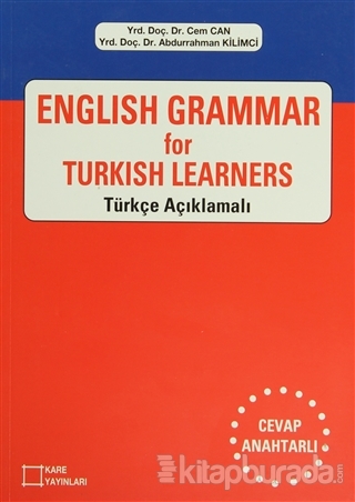 English Grammar for Turkish Learners Türkçe Açıklamalı Cem Can