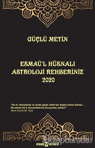 Esmaü'l Hüsnalı Astroloji Rehberiniz 2020