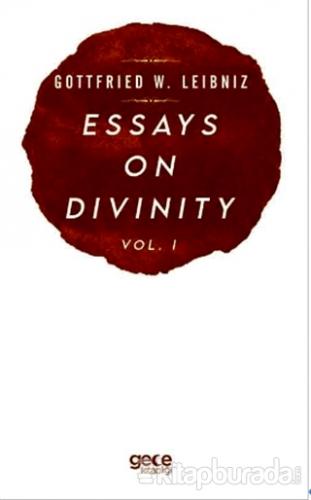 Essays On Divinity Vol. 1