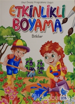 Etkinlikli Boyama - Bitkiler