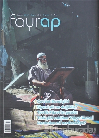 Fayrap Popülist Edebiyat Dergisi Sayı: 102 Kasım 2017