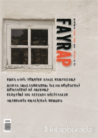 Fayrap Popülist Edebiyat Dergisi Sayı: 109 Haziran 2018 Kolektif