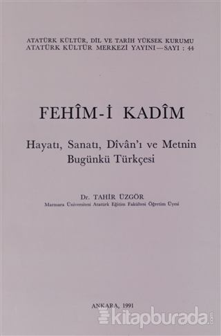 Fehim-i Kadim Tahir Üzgör