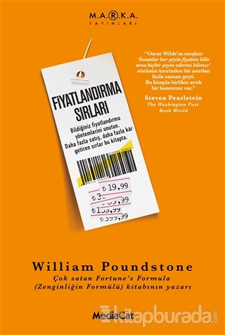 Fiyatlandırma Sırları %15 indirimli William Poundstone