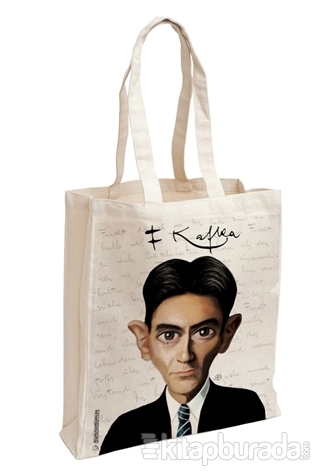 Franz Kafka - Karikatür Aforizma Bez Çanta
