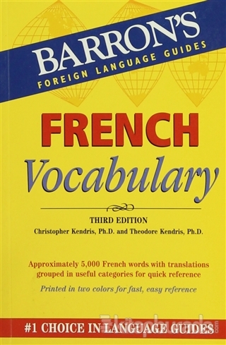 French Vocabulary Christopher Kendris