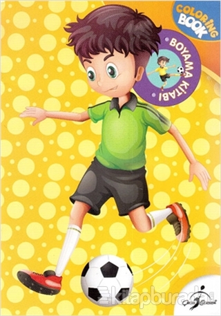 Futbolcu Çocuk Boyama Kitabı Kolektif
