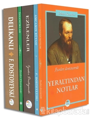 Fyodor Dostoyevski Seti (5 Kitap Takım) Fyodor Dostoyevski