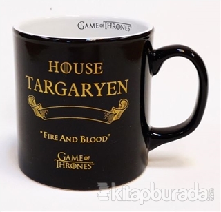 Game of Thrones Siyah Kupa - Gold Targaryen