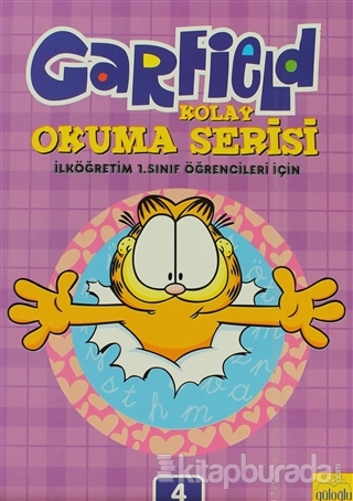 Garfield Kolay Okuma - Yazma Seti (8 Kitap Takım)