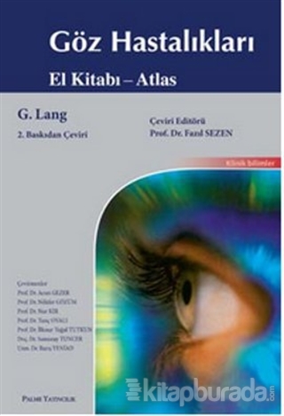 Göz Hastalıkları El Kitabı - Atlas %15 indirimli G. Lang