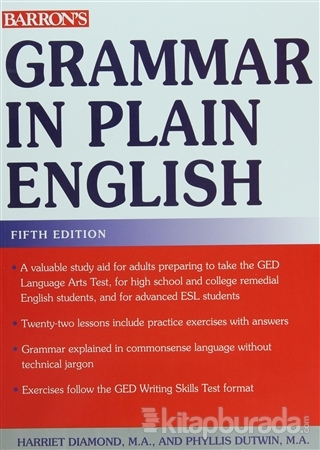 Grammar in Plain English Harriet Diamond
