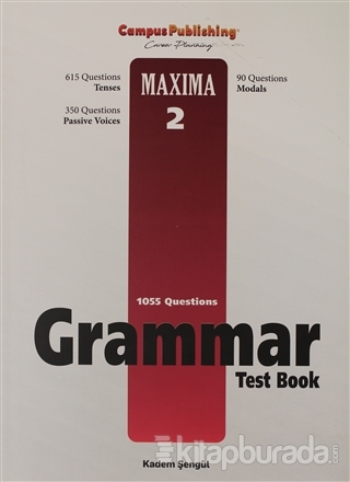 Grammar Test Book - Maxima 2 Kadem Şengül