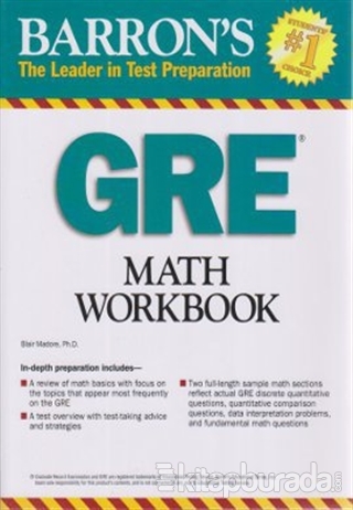 GRE Math Workbook Blair Madore