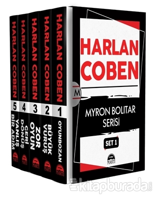 Harlan Coben - Myron Bolitar Serisi Set-1 (5 Kitap Takım)