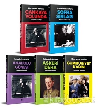 Hatıralarla Atatürk Seti - 5 Kitap Set Kahraman Yusufoğlu