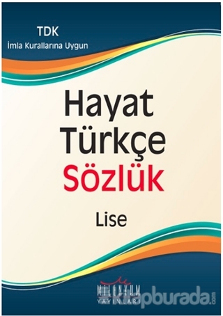Hayat Türkçe Sözlük - Lise