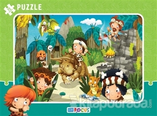 Hayvanlarla Ormanda Çerçeveli Puzzle 72 Parça