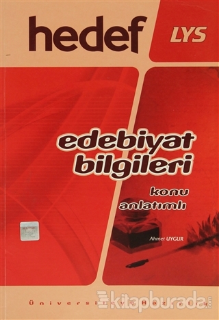 LYS Edebiyat Bilgileri Konu Anlatımlı %15 indirimli Ahmet Uygur