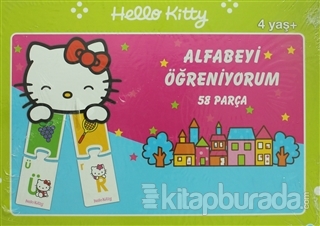 Hello Kitty Alfabeyi Öğreniyorum 58 Parça Puzzle Kolektif