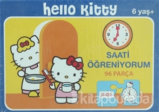 Hello Kitty Saati Öğreniyorum Yap Boz (96 Parça)