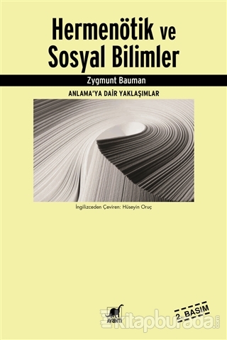 Hermenötik ve Sosyal Bilimler Zygmunt Bauman