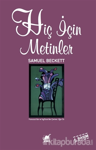 Hiç İçin Metinler ve Uzun Öyküler Samuel Beckett