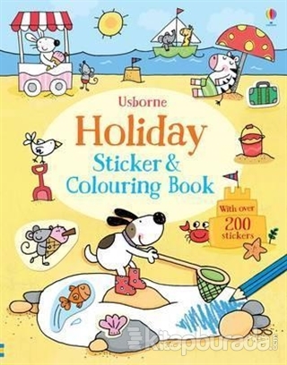 Holiday Sticker and Colouring Book Stacey Lamb