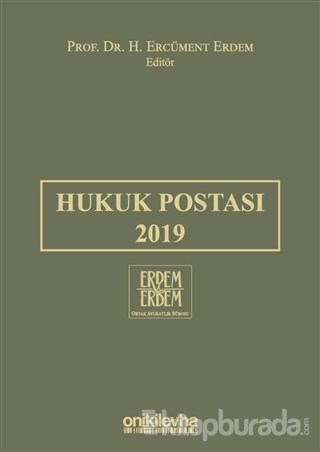 Hukuk Postası 2019 (Ciltli) H. Ercüment Erdem