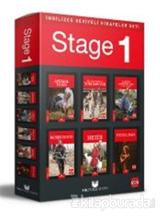 İngilizce Hikaye Seti Stage 1 (6 Kitap Takım) Kolektif
