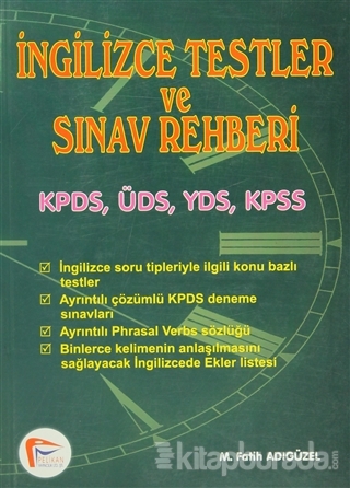 İngilizce Testler ve Sınav Rehberi KPDS, ÜDS, YDS, KPSS