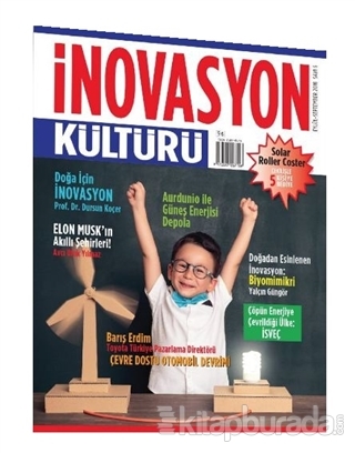 İnovasyon Kültürü Dergisi Sayı: 6 Eylül 2018