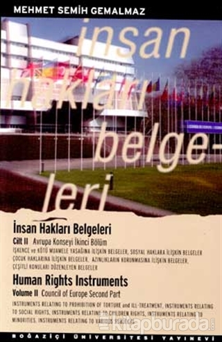 İnsan Hakları Belgeleri Cilt: 2 %15 indirimli Mehmet Semih Gemalmaz