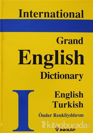 International Grand English Dictionary English - Turkish (Ciltli)