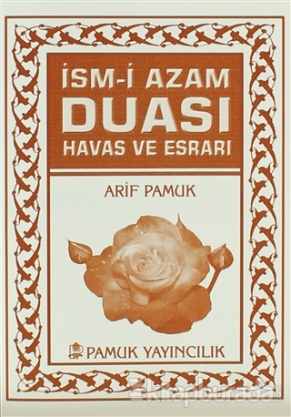 İsm-i Azam Duası Havas ve Esrarı - Mini Boy (Dua-060) Arif Pamuk