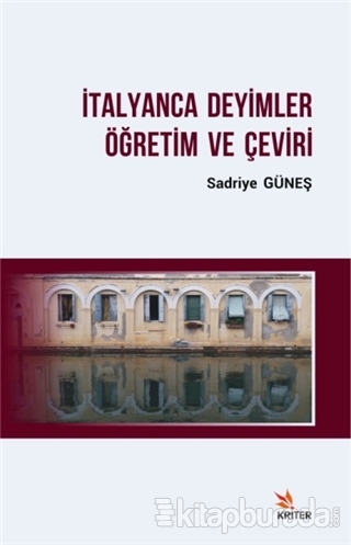 İtalyanca Deyimler Öğretim ve Çeviri Sadriye Güneş